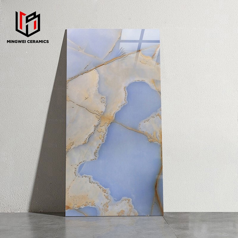 Colorful Glazed Polished Gold Tiles