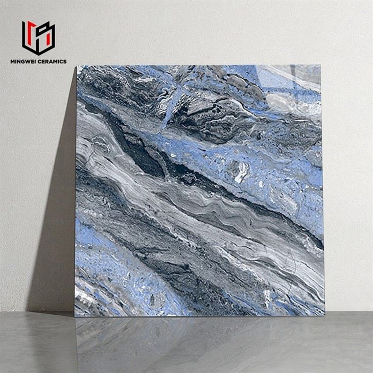 Glossy Luxury Texture Replicated Natural Marble Tiles