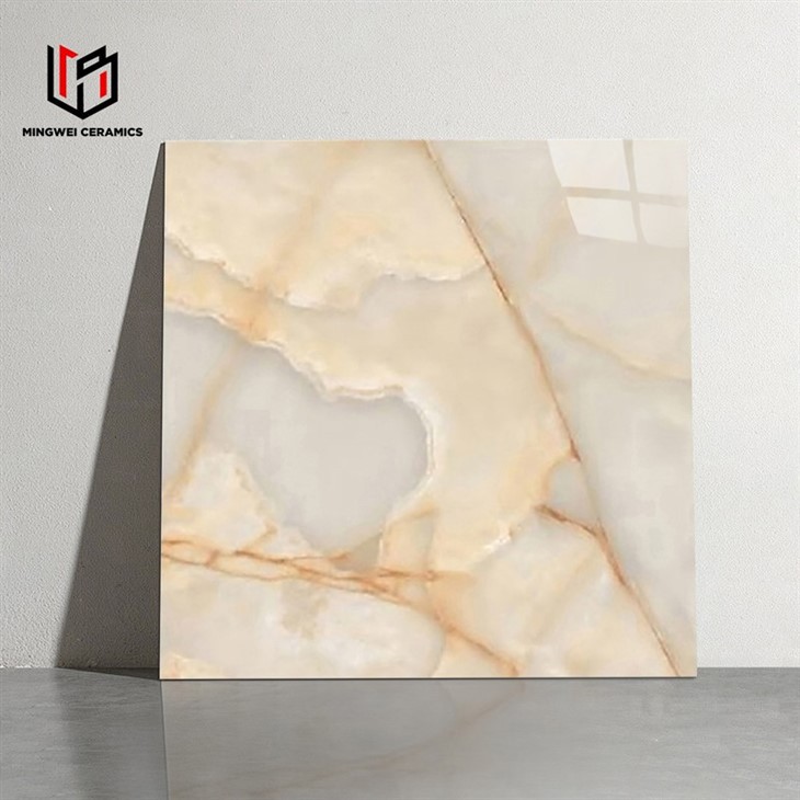 Glossy Luxury Texture Replicated Natural Marble Tiles